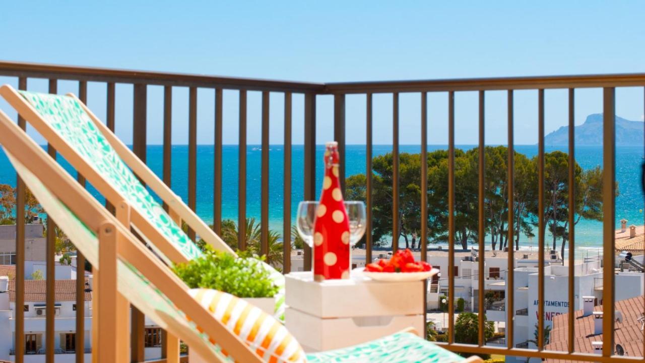 Apartment The Shell Ii, Beach Views And Pool Alcúdia Esterno foto