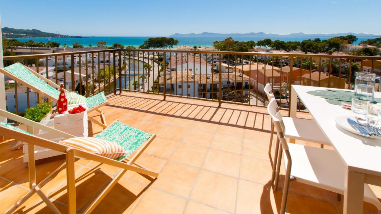Apartment The Shell Ii, Beach Views And Pool Alcúdia Esterno foto