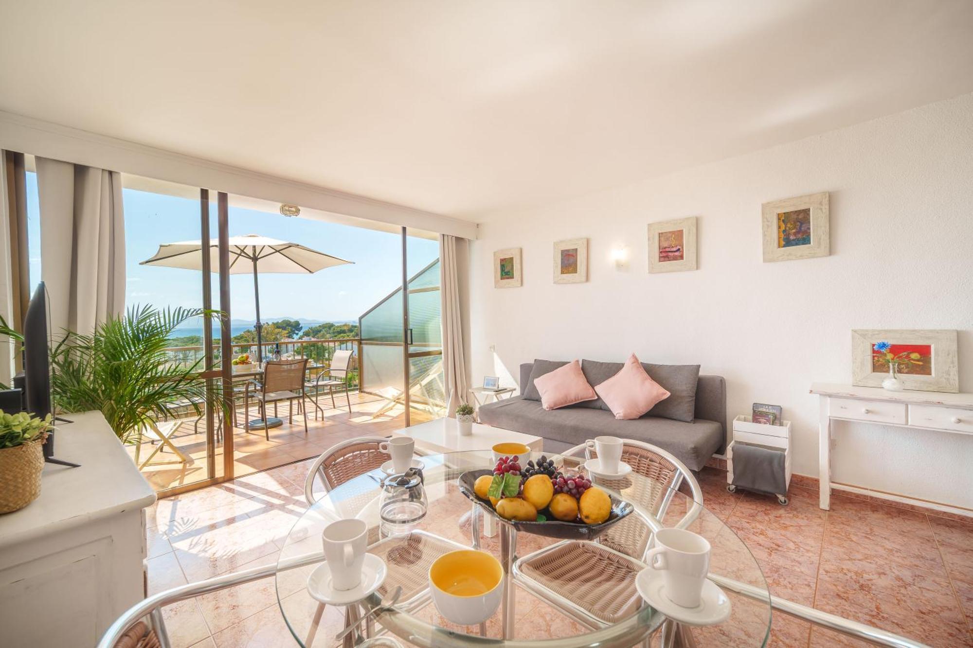 Apartment The Shell Ii, Beach Views And Pool Alcúdia Esterno foto